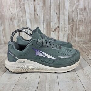 Altra Gray Purple EGO‎ MAX Running Shoes Women's US 7.5 Athletic Sneakers